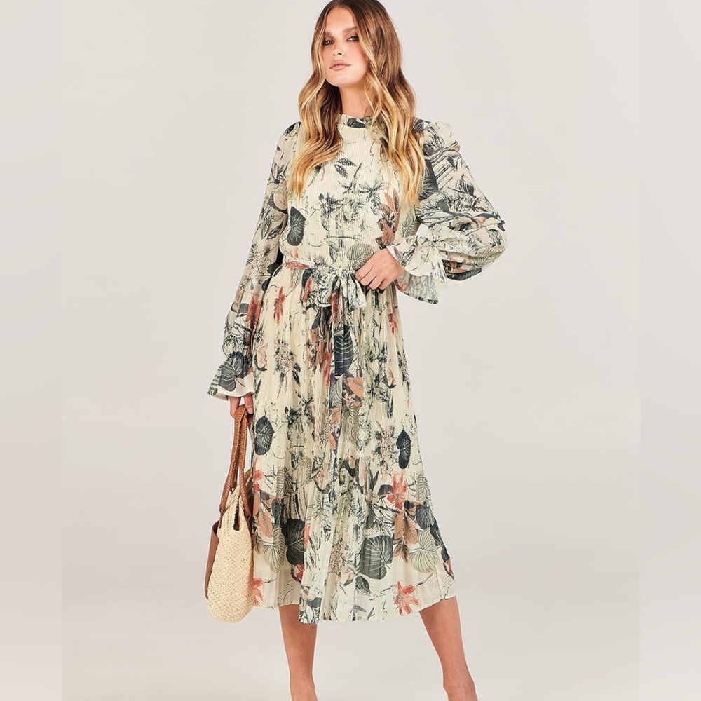 Anrabess puff sleeve dress